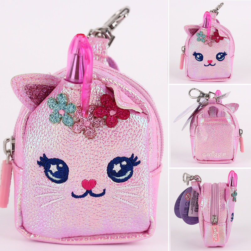 스팟 세일 호주 SMIGGLE 초등학생 미니 연필 가방 휴대용 노트 가방 형광펜 학교 가방 펜던트