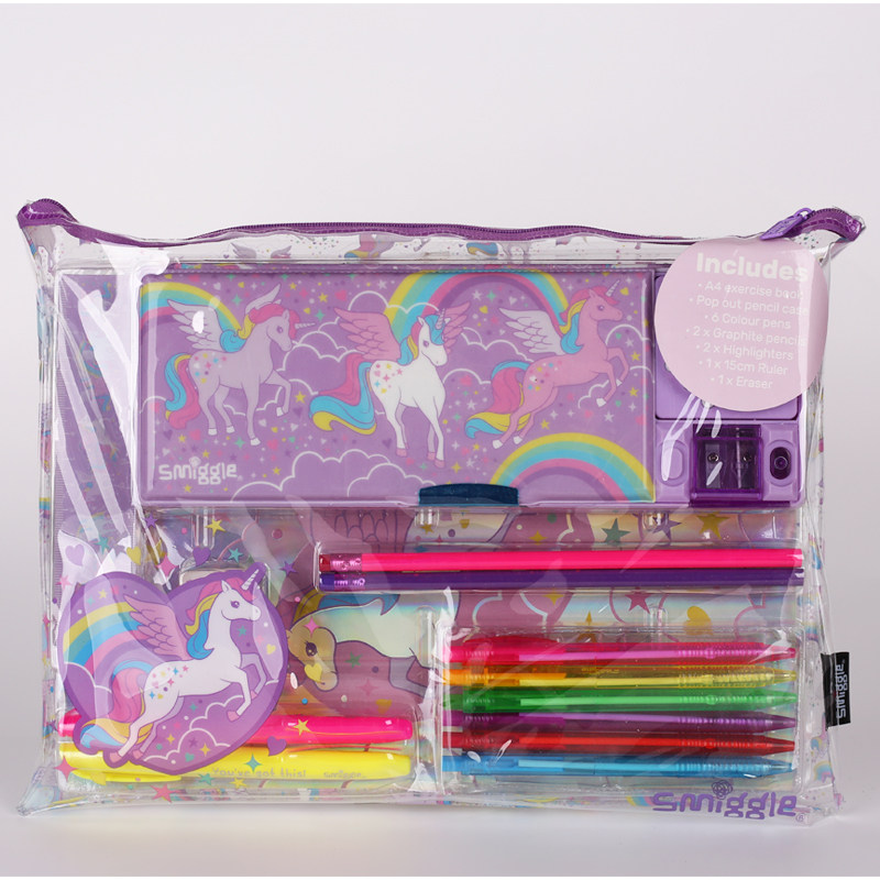 SPOT AUSTRALIAN SMIGGLE 문구 세트 초등학생 펜 상자 연필 볼펜 일기 자 선물 팩