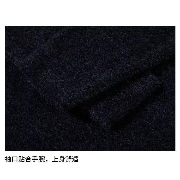 圆领毛衣针织衫男潮牌帅气秋冬季打底衫男士气质修身上衣NB218P55,男装T恤,电商D256-2(原A064-2)