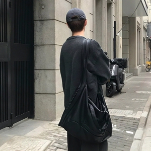 假两件V领针织衫毛衣男款秋冬高级感痞帅内搭打底衫老钱风polo衫图片