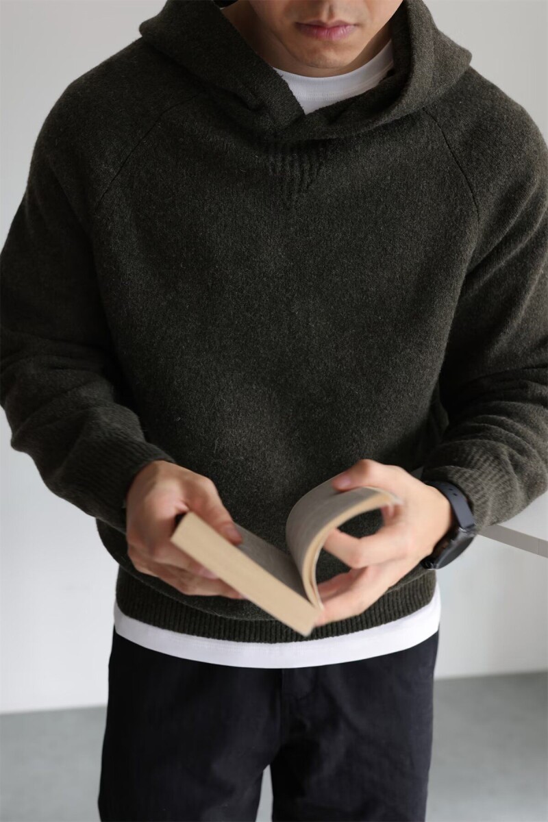 美式复古毛衣男休闲内搭保暖针织打底衫男士连帽线衣NB322p65,男装T恤,电商D256-2(原A064-2)