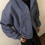 秋痞帅外套男ins高街潮牌港风日系原宿风韩版潮流宽松夹克E46P90，男装夹克，电商D256-2(原A064-2)