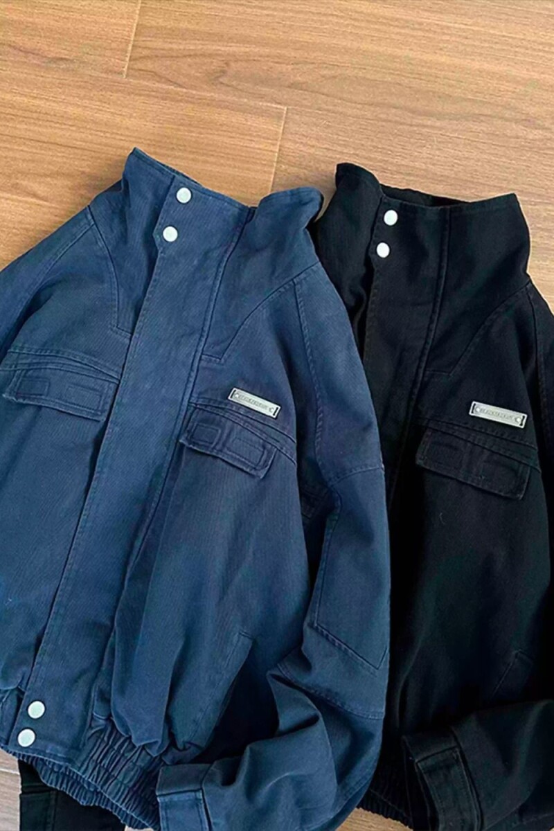 休美式复古重磅痞帅高级感夹克男工装巴恩风宽松情侣外套NB43P80,男装夹克,电商D256-2(原A064-2)