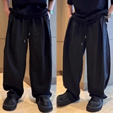 百搭休闲裤宽松直筒休闲裤潮男束脚裤百搭ins港风潮男裤F313P35特，男装休闲裤，电商D256-2(原A064-2)