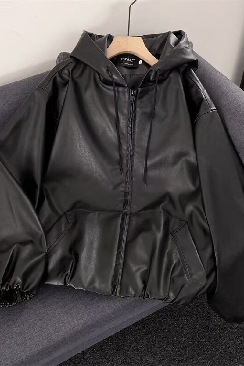 秋季美式街头PU皮机车风连帽皮衣情侣上衣潮夹克外套NB29P70,男装皮衣,电商D256-2(原A064-2)