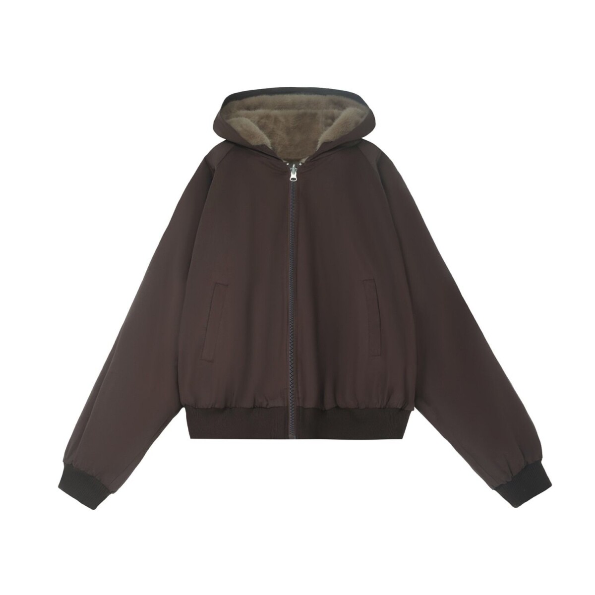 美式复古双面穿连眉仿貂毛情侣座山雕棉服夹克棉服NB249P100,男装夹克,电商D256-2(原A064-2)