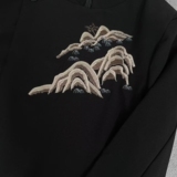 新中式婚服立领黑色复古中山装订婚帅气新郎结婚礼服NB315P65，男装民族服装，电商D256-2(原A064-2)