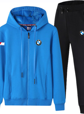 bmw宝马工装卫衣长袖套装裤子