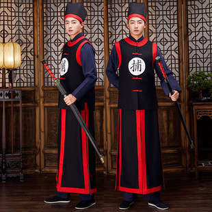 古装男古代捕快衙役差人官兵侍卫牢头轿夫官差宋朝明朝清朝演出服