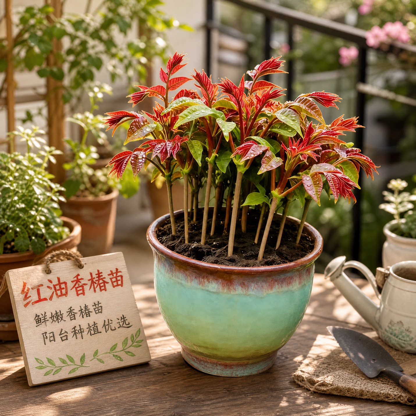 红油香椿种子秋播四季食用香椿树