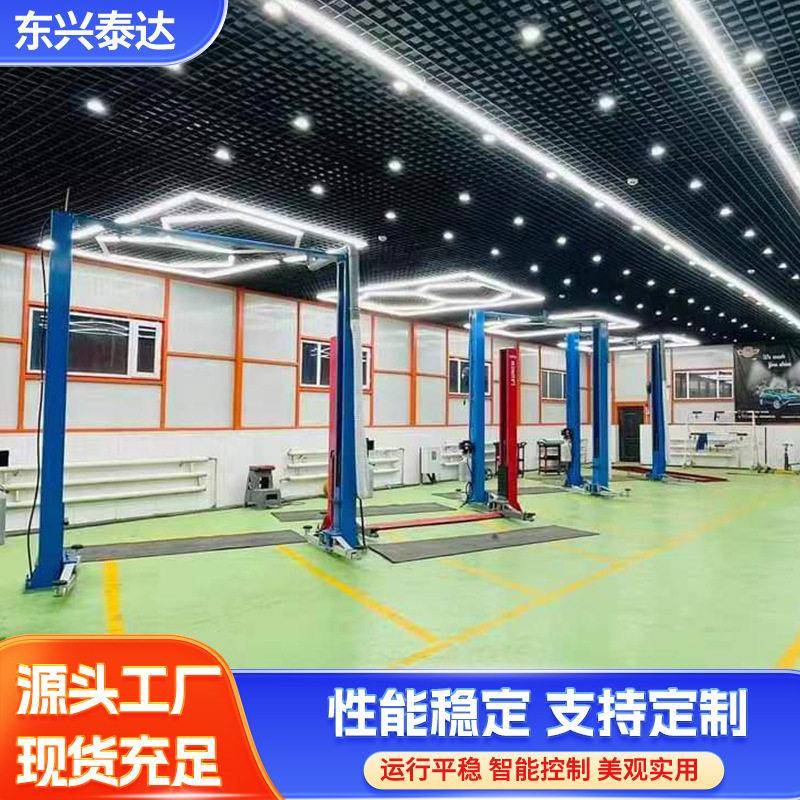 双柱四柱举升机经济型龙门汽修举重机液压立柱汽车升降移动式