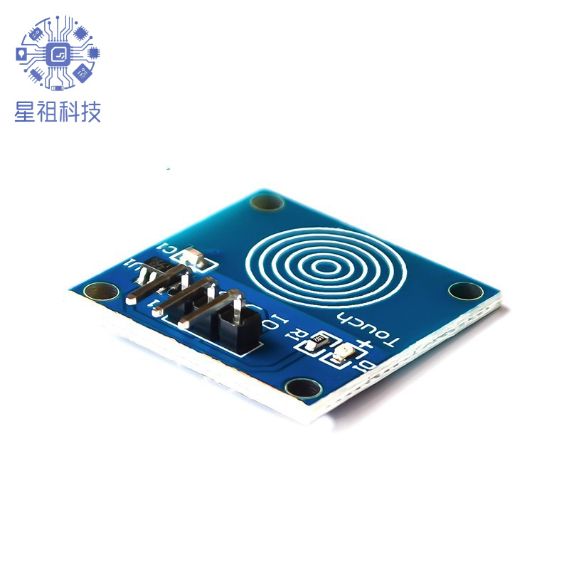 TTP223触摸传感器模块轻触开关触