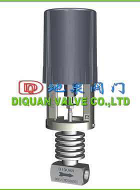 DN15小口径小流量电动二通针型液体蒸汽调节阀24vAC浮点式模拟量