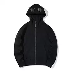 Men Round Lens Cp Sweatshirt Pullover Pure Cotton Hooded