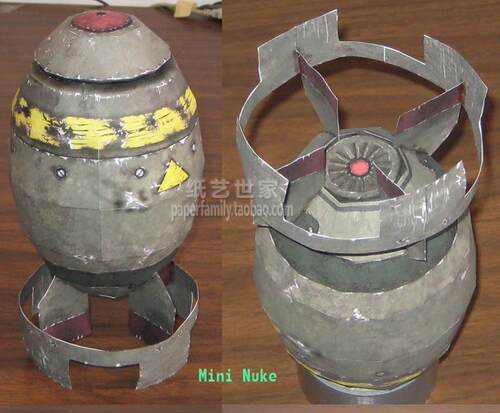 原子弹氢弹导弹模型小型迷你核弹