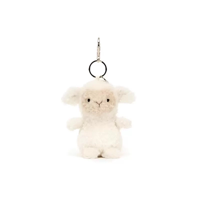 英国Jellycat卷毛小羊包包挂件可爱毛绒玩具学生书包挂件生日礼物
