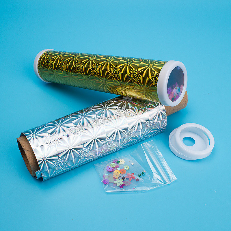 手工自制拼装diy单节万花筒儿童科学实验玩具材料科技小制作创意