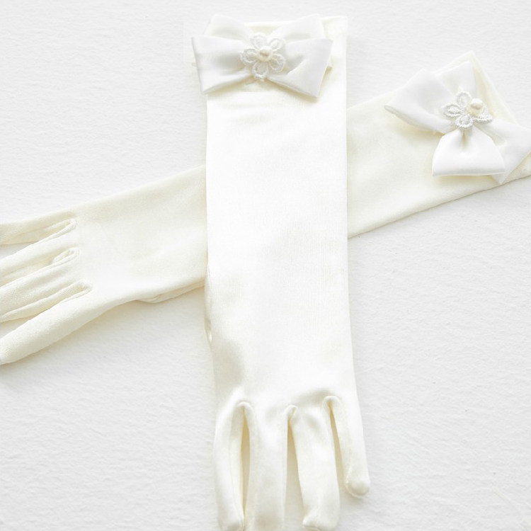 Gants pour fille en satin - Ref 2150412 Image 5