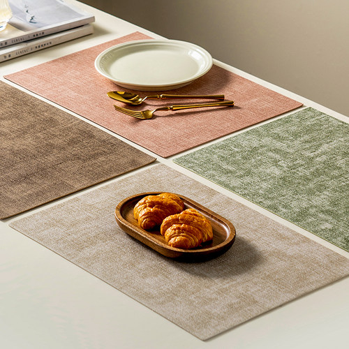 onlycook皮革餐垫防水防油北欧