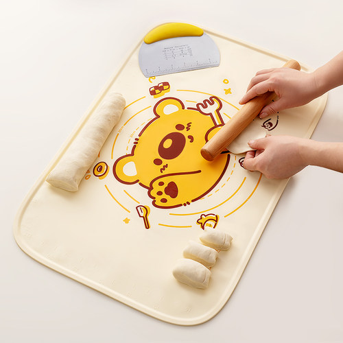 onlycook硅胶揉面垫加厚和面垫子