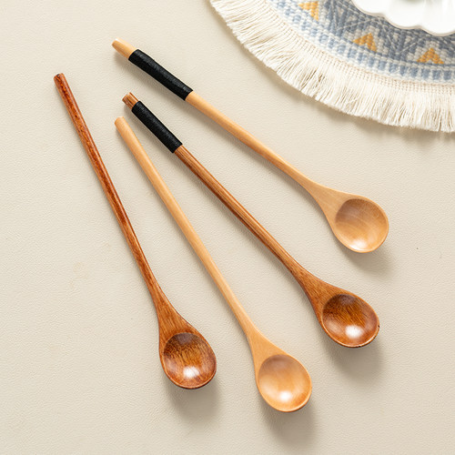 onlycook日式小木勺蜂蜜勺子