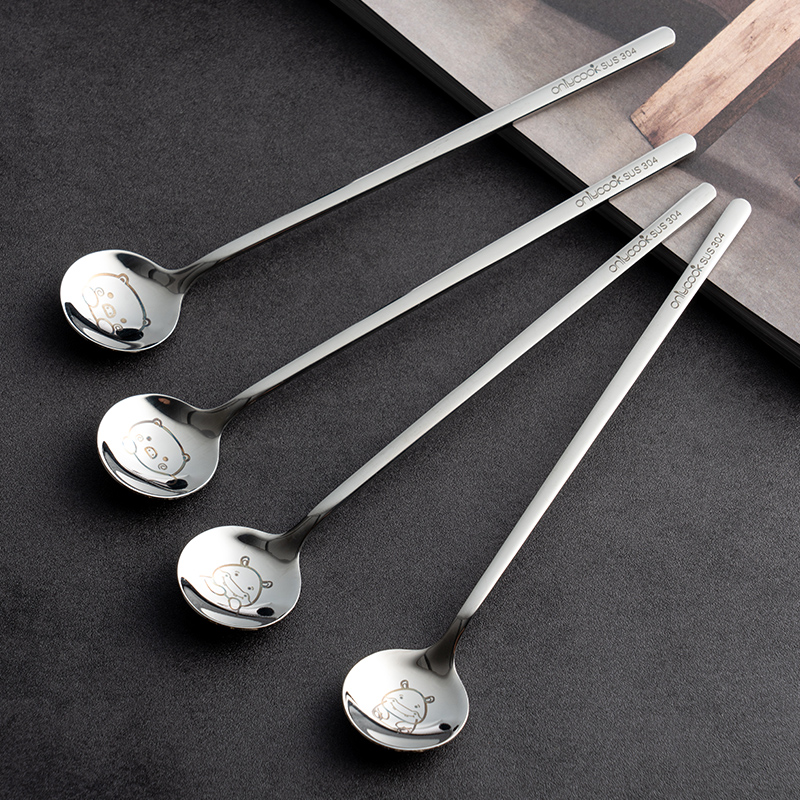 onlycook韩式长柄咖啡勺可爱