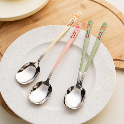 onlycook316长柄卡通儿童勺子