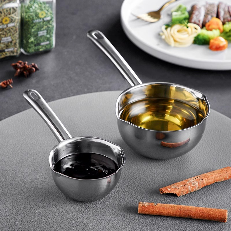 onlycook304不锈钢泼油小锅