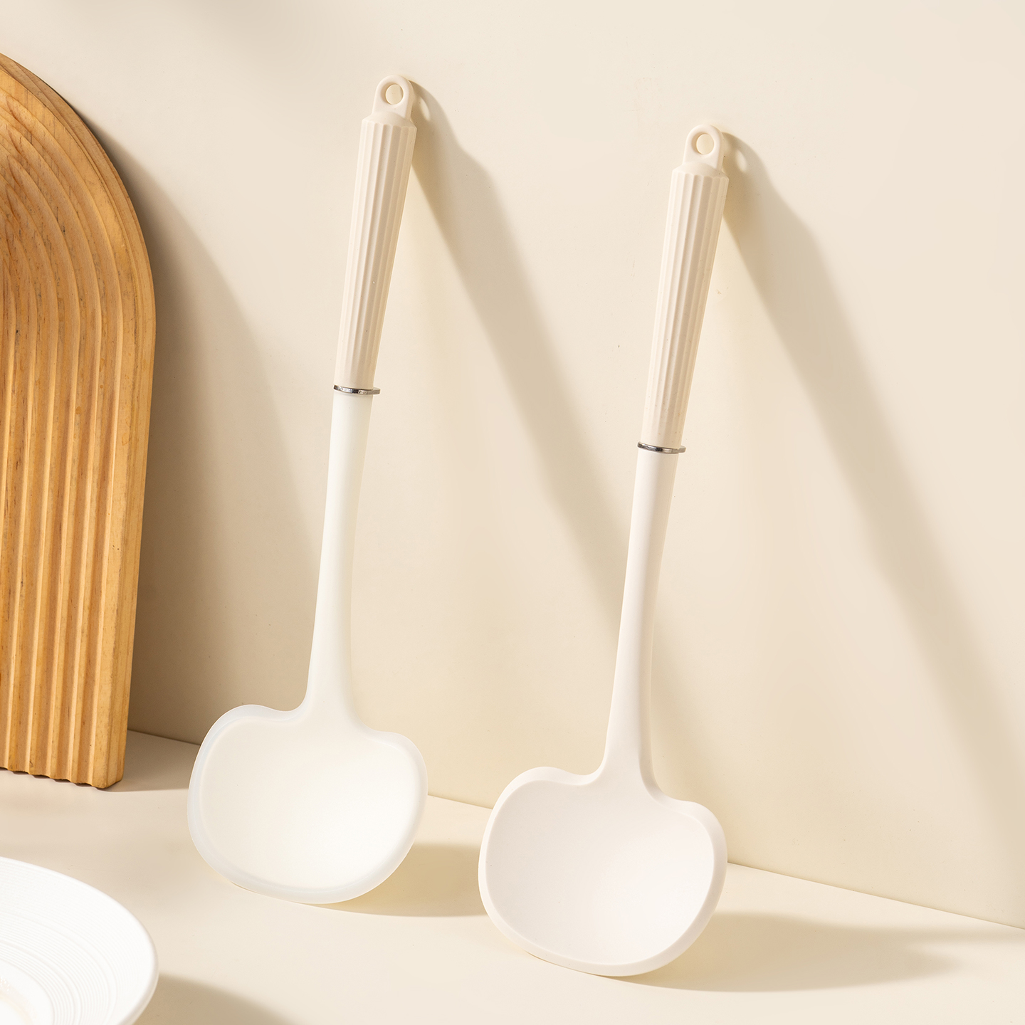 onlycook硅胶锅铲不粘锅用蘑菇铲