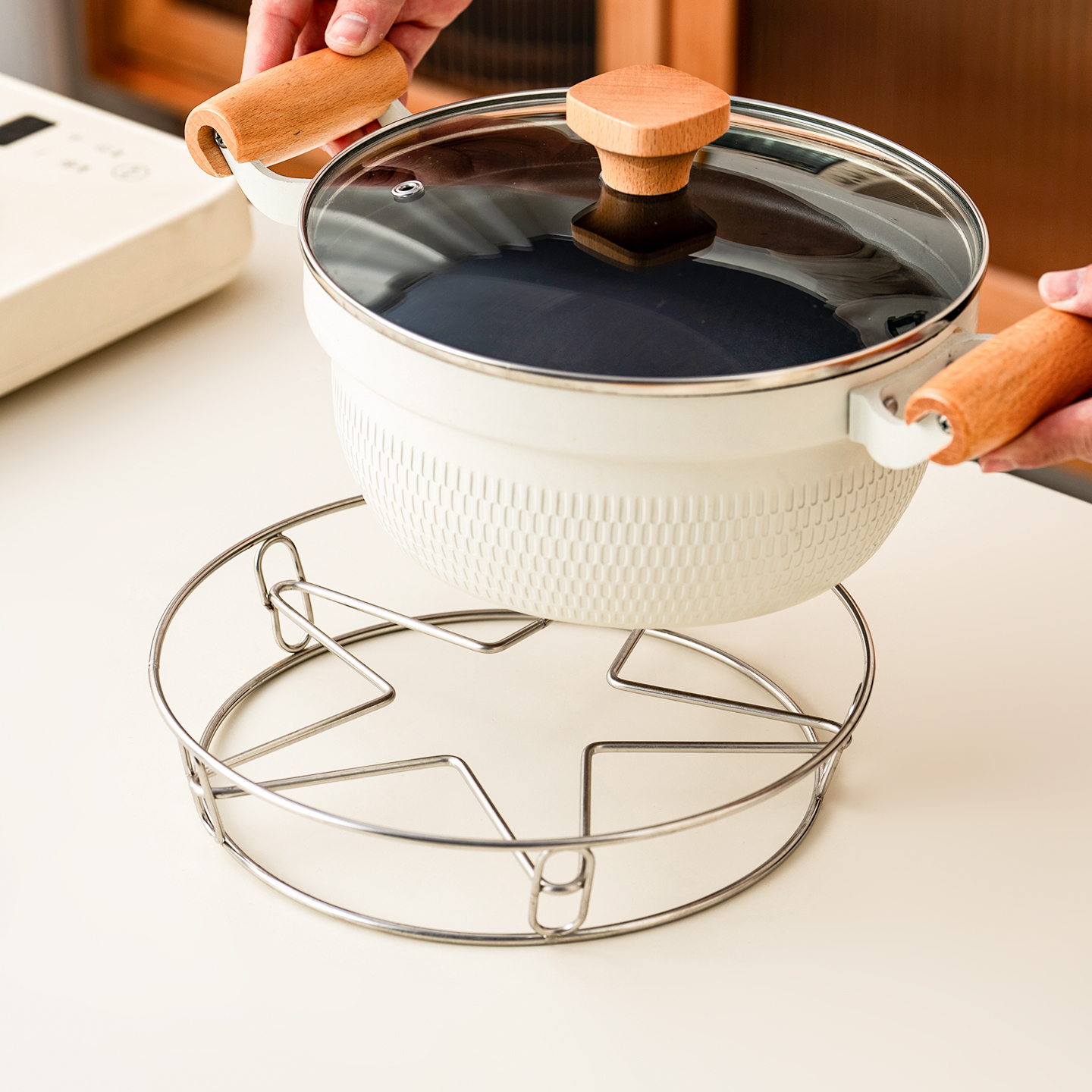 onlycook不锈钢锅架架子厨房锅具