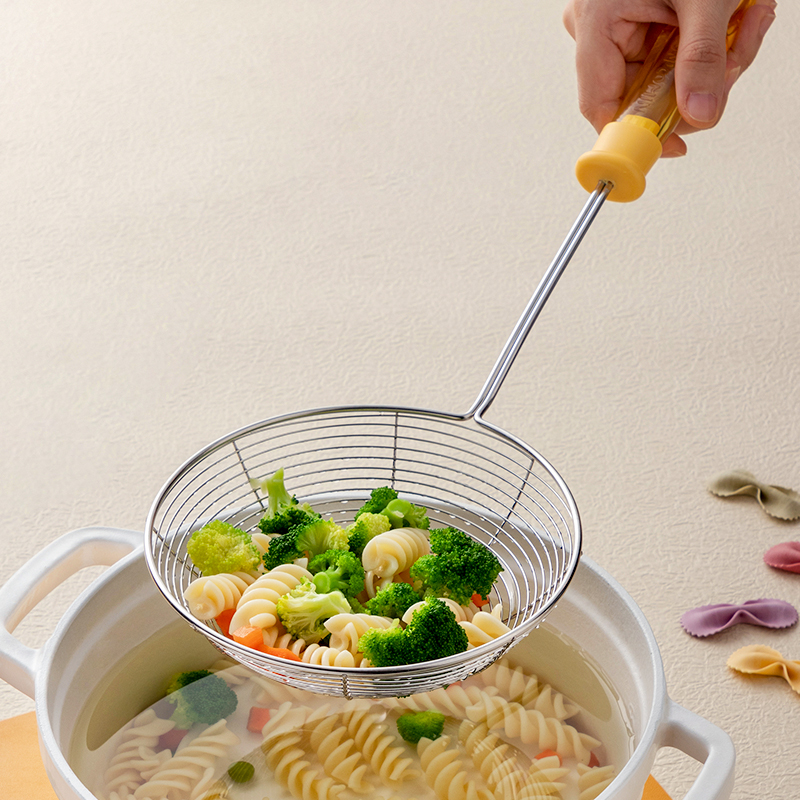 onlycook304不锈钢漏勺厨房大勺