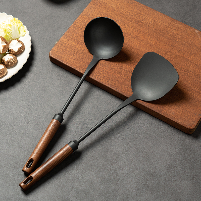onlycook颜值木柄厨具锅铲汤勺