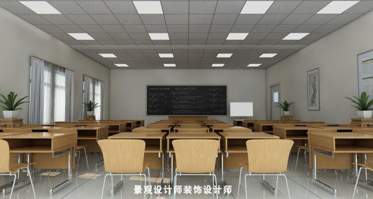 教室设计案例效果图 启蒙明天 音乐教室 校园文化墙 学校文化墙