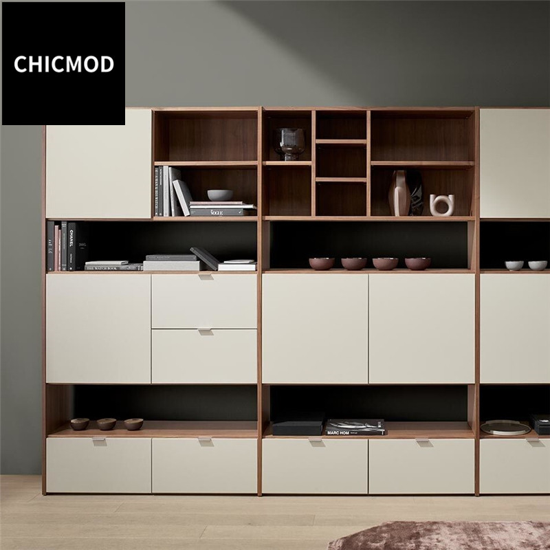 全屋家具商业空间定制办公室电脑桌书柜展示柜储物收纳柜门厅玄关