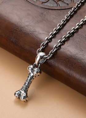 银聚美男S925纯银复古