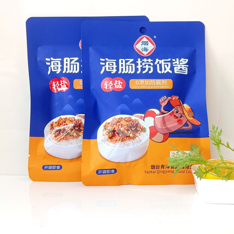 烟海牌海肠捞饭酱0添加防腐剂图片