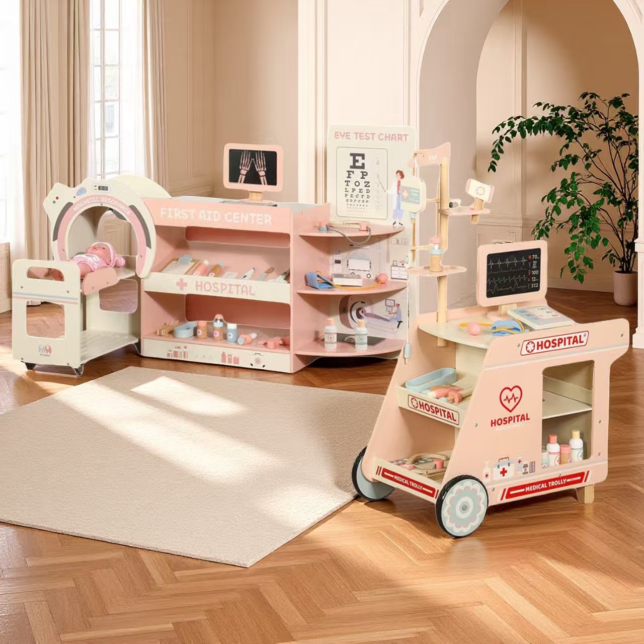 儿童过家家小护士打针套装医生玩具角色扮演医疗诊所仿真医院场景,玩具/童车/益智/积木/模型,过家家玩具,淘宝优惠券,粉丝福利购,淘宝优惠卷