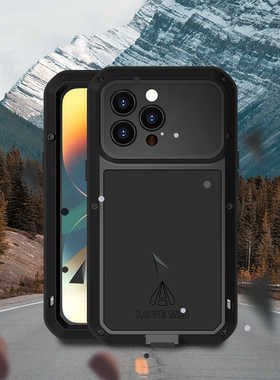 适用iphone17手机壳苹果16镜头全包防摔防尘15pro带挂绳16promax金属硅胶15plus三防男女款15prmax潮牌保护套