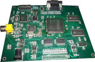 OSD 图形 字符 视频叠加 单片机控制 CVBS输入 VGA输出