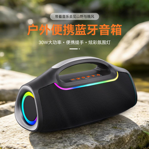 赛柏瑞斯30W户外便携蓝牙音箱