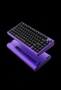 FR4定位板 AERO75 客制化机械键盘 黑武士 Gray 热插拔 Studio