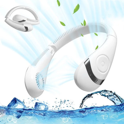Xiaomi Portable 5000mAh Hanging Neck Fan Foldable Summer Air
