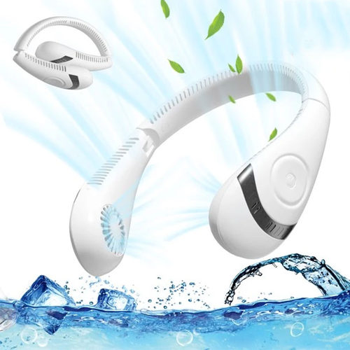 Xiaomi Portable 5000mAh Hanging Neck Fan Foldable Summer Air