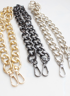 Free Shipping Gold Silver Metal Bag Chain Handles For Handba