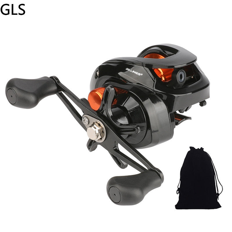 GLS Lightweight Spool 6.3:1 Gear Ratio Baitcasting Fishing W