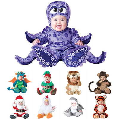 Christmas Cartoon Dress Arrival Baby Boys Girls Halloween Di