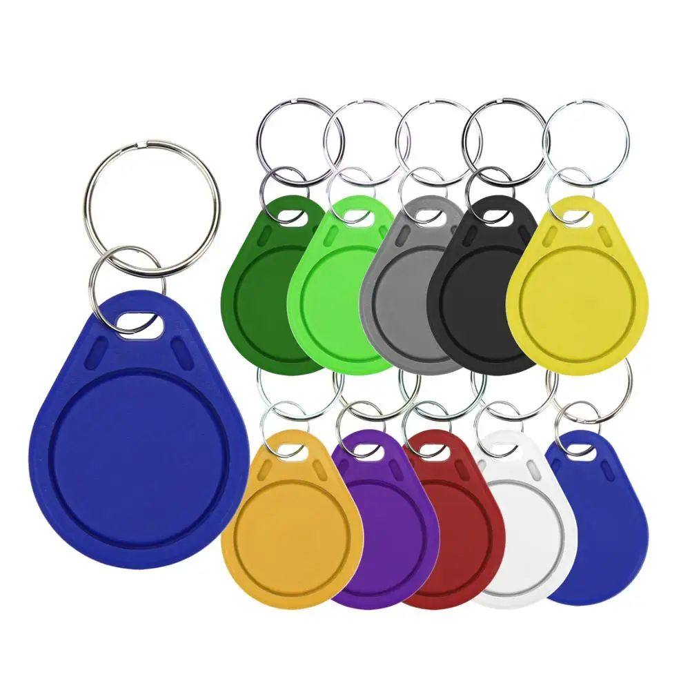 100pcs UID Block 0 Rewritable Keyfob RFID 13.56mhz Changerbl