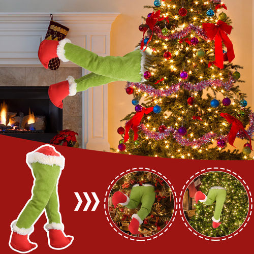 15.7in The Thief Christmas Tree Decorations Grinch Stole Chr
