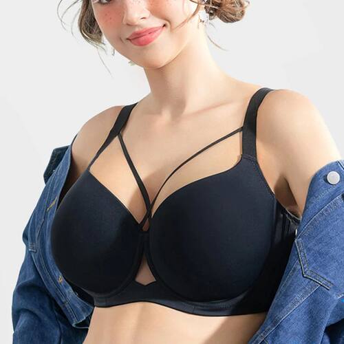 Large Size Seamless Lingerie for Women Thin and Sexy Bra Com