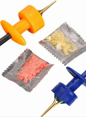 1Set  Earthworm Bloodworm Clip Particles Bait Clip Fishing T